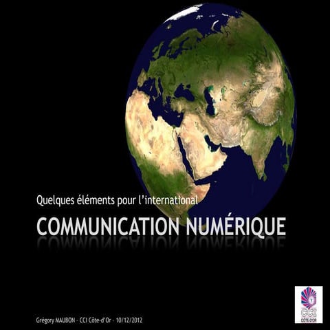 Communication numérique : Quelques éléments pour l’international 