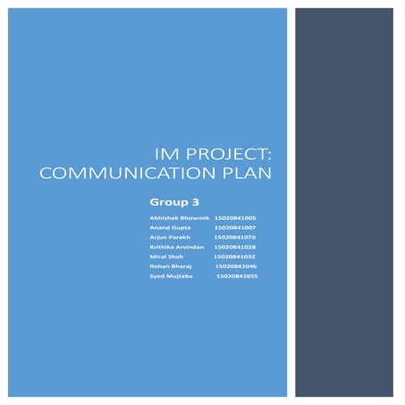 Communication Plan of launching a Comedy TV show in Nepal and Bangaldesh