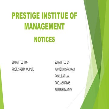 Notice | PPTX