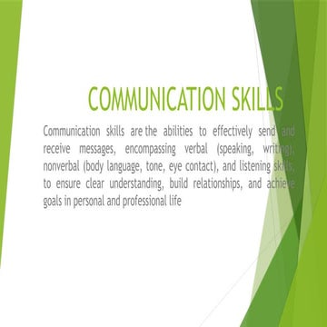 Introduction to communication | PPTX