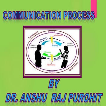 Communication process 