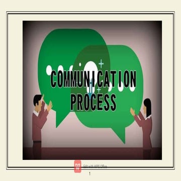 Communication process