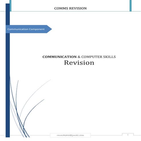 Basic Communication Revision