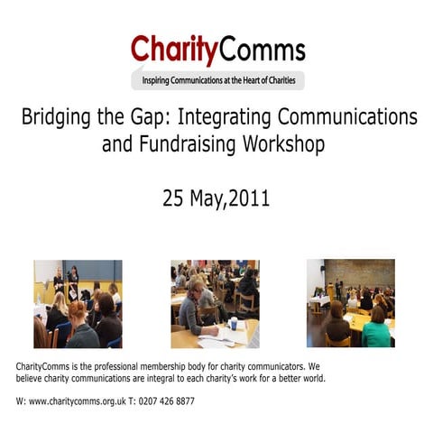 Communications and fundraising - an odd couple or the perfect relationship?
