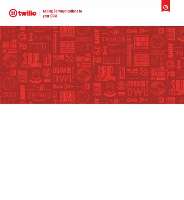 Integrating Communications into CRM