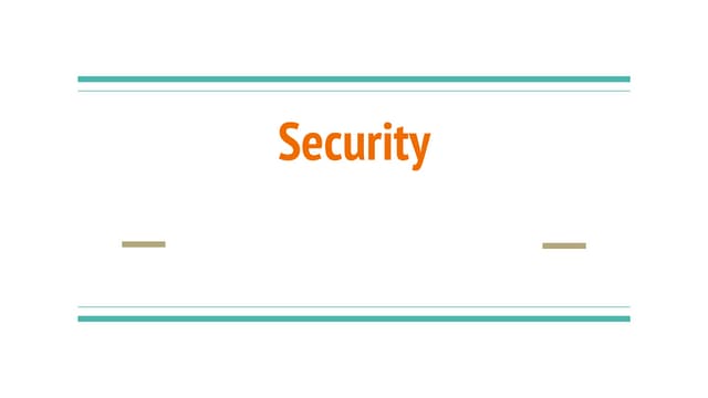 Communication security
