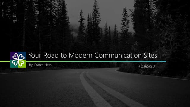 Your Road to Modern Communication Sites
