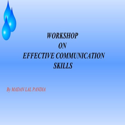 Communication Skills