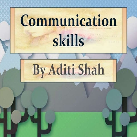 The most important skill-Communication