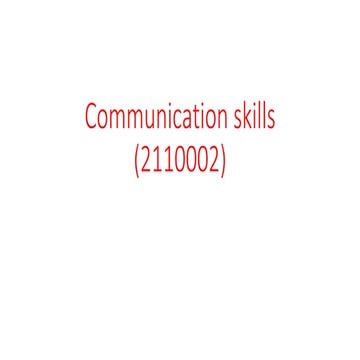 LEVEL OF COMMUNICATION | PPT
