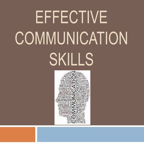 Communication skills
