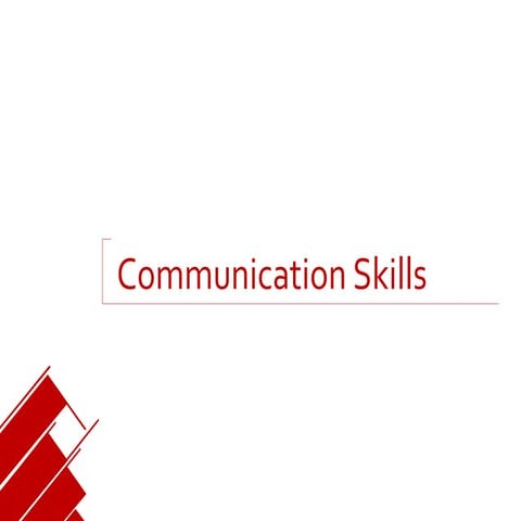 Communication skills