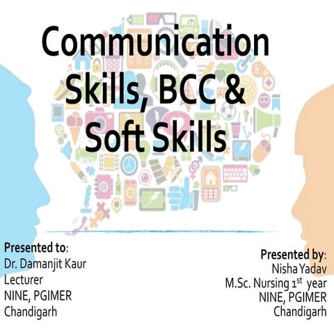 Communication skills, BCC, Soft Skills