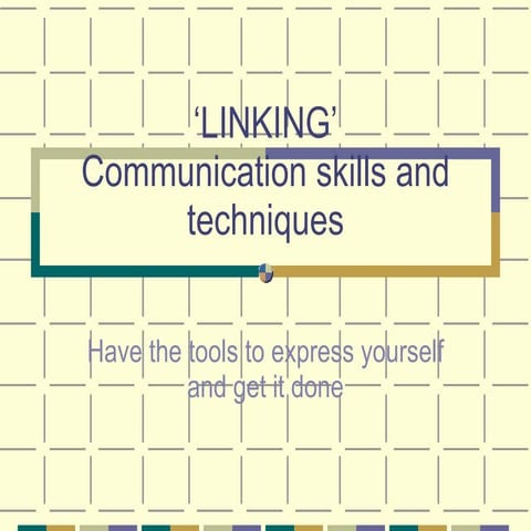 Communication Skills And Techniques