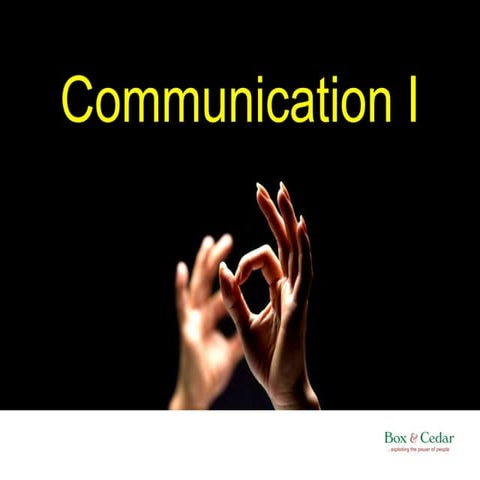 Basic Communication skills