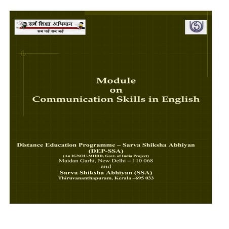 Communication skills in english | PDF