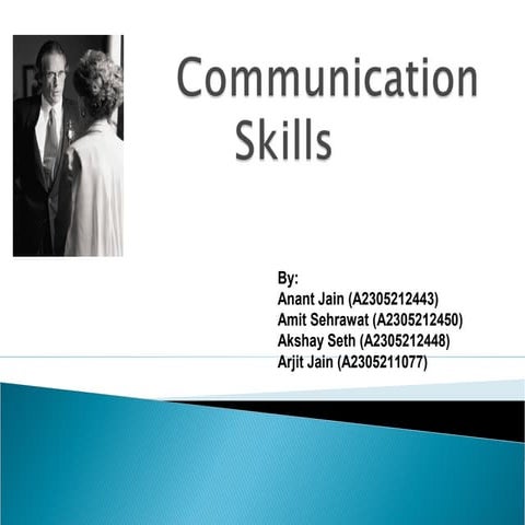 Non-Verbal Communication (Group Presentation)