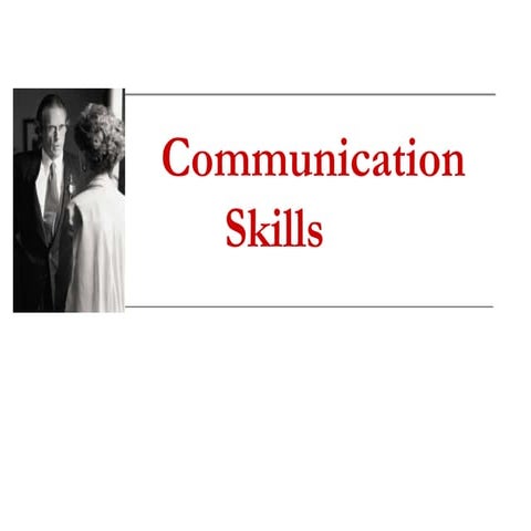 Communication skills ppt