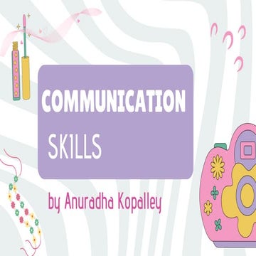 Mastering Communication Skills for Personal and Professional Success | PDF