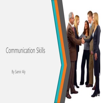 Communication Skills Presentation 