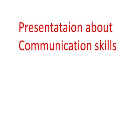 Communication skills Presentation.pptx