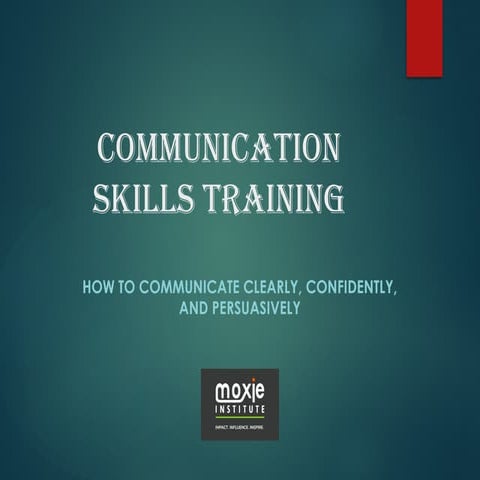 Communication Skills Training How to Communicate Clearly, Confidently ...