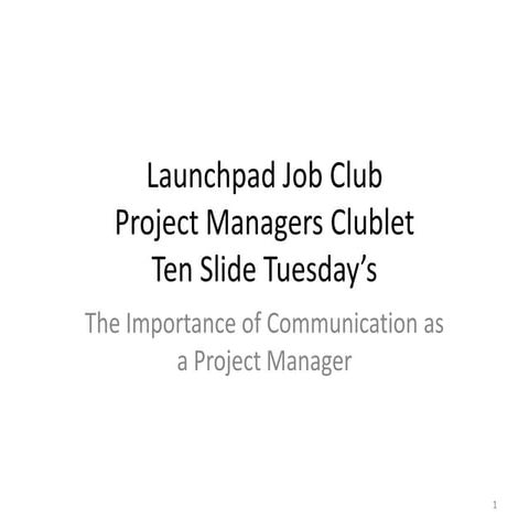 Communications Management