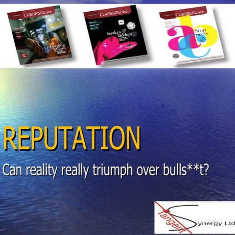 Reputational risk article | PDF
