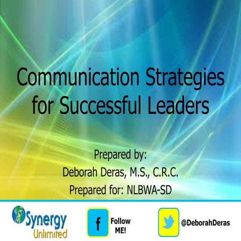 Communication Strategies for Successful Leaders
