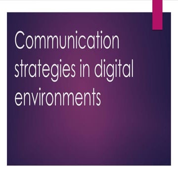 Communication in the digital age | KEY