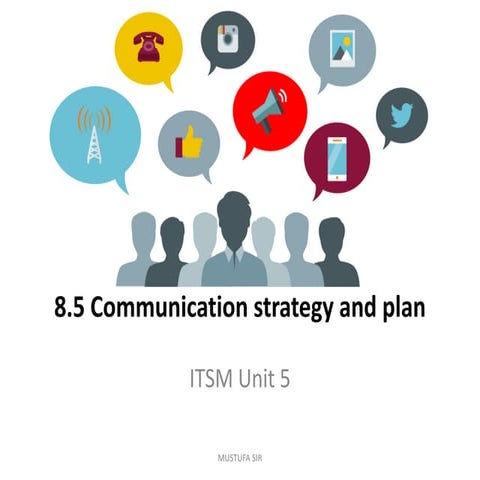 Communication strategy and plan | PDF
