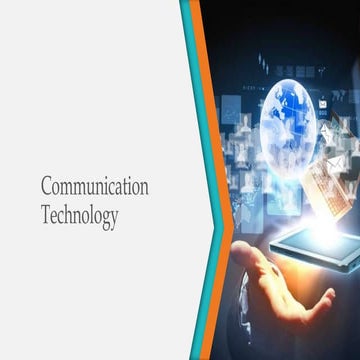 Communication Technology | PPTX