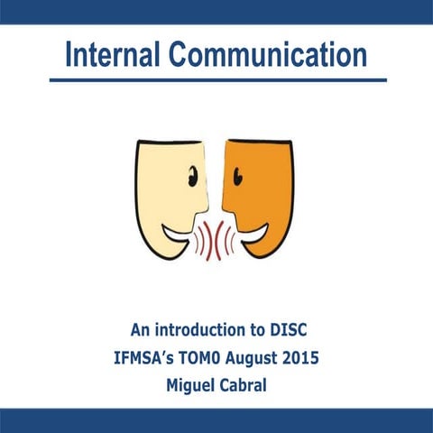Internal Communication training with DISC
