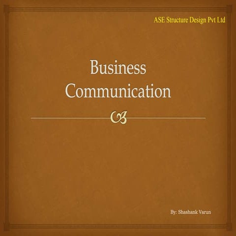 Business Communication