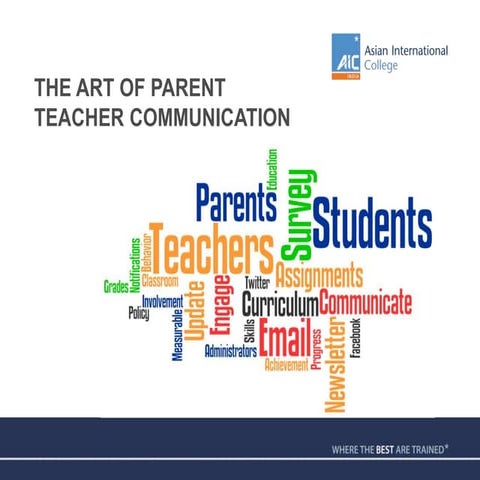 The Art of Parent-Teacher Communication