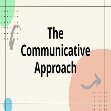 TEACHING STRATEGY COMMUNICATIVE APPROACH.pptx