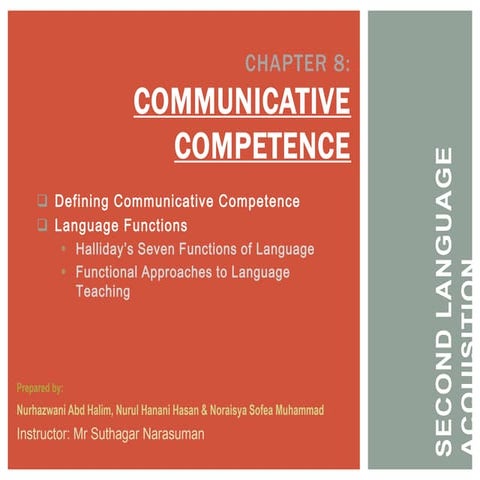 Communicative competence