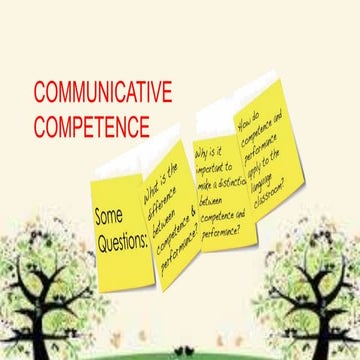 Communicative competence