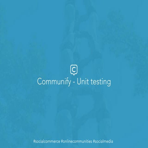 Communify - Unit Testing