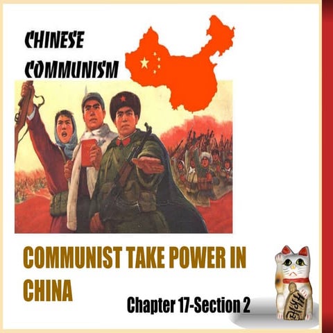 Communist take power in china