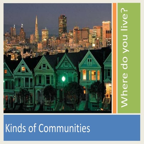 Communities