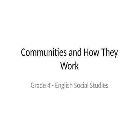 communities_demo.pptx English for primary