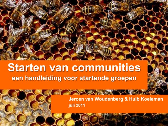 Het starten van Communities (beta v...