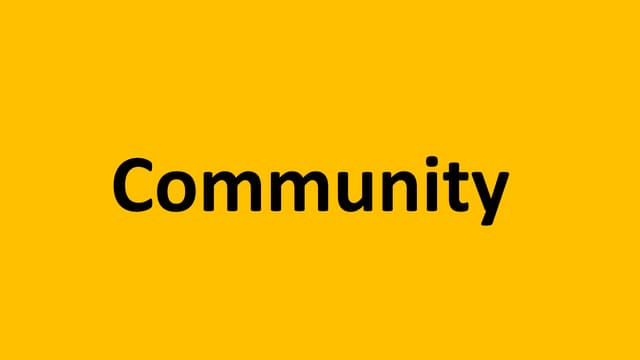 Community