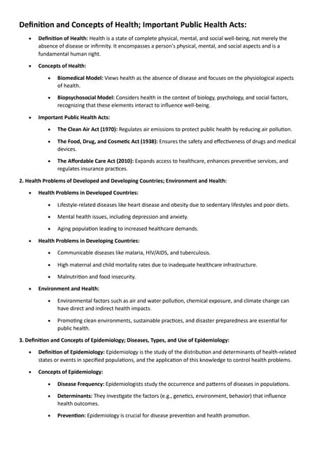 WHO definition: The world Health Organization (WHO) described health ...