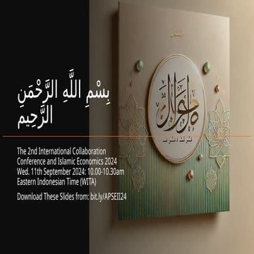 Islamic Principles for Local Empowerment and Environmental Stewardship ...