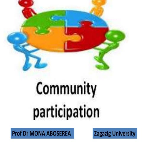 Community participation