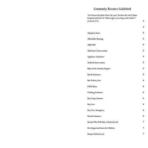 People In Need Directory | PDF
