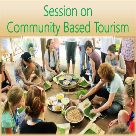 Presentation  on Community Based Tourism By Md Shaifullar Rabbi 