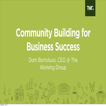 Community Building for Business Success